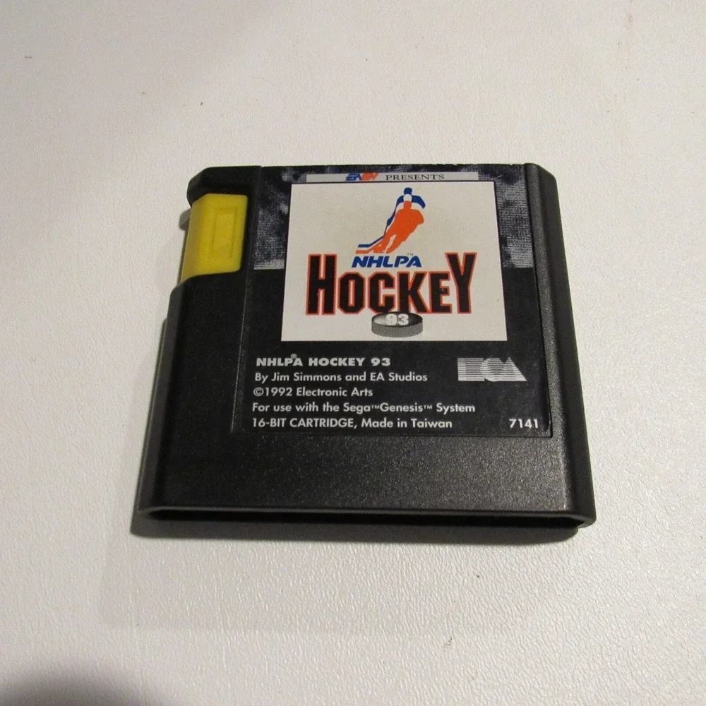 NHLPA Hockey '93 (Sega Genesis, 1992) 1‎